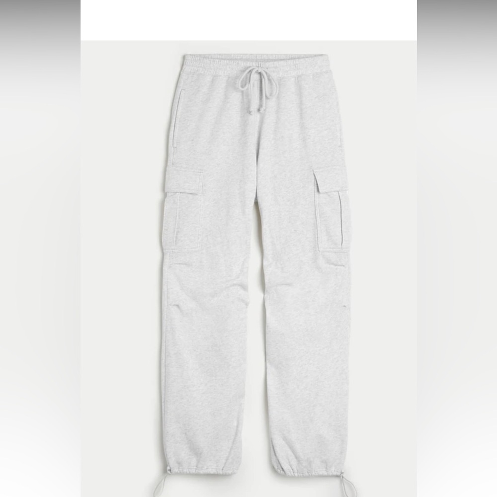 Hollister Light Gray ultra high rise pant size xs